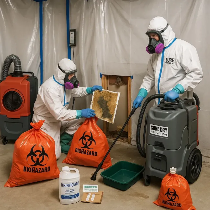 Contaminated Water Handling Protocols process in Oak Hills, PA