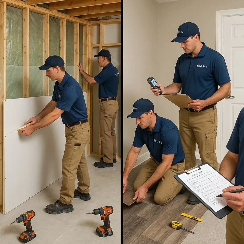 Repairs and Reconstruction process in Oak Hills, PA